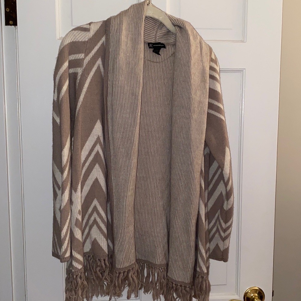 Sweater with fringe!